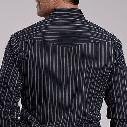 Black And White Vintage Stripe | Roper Mens