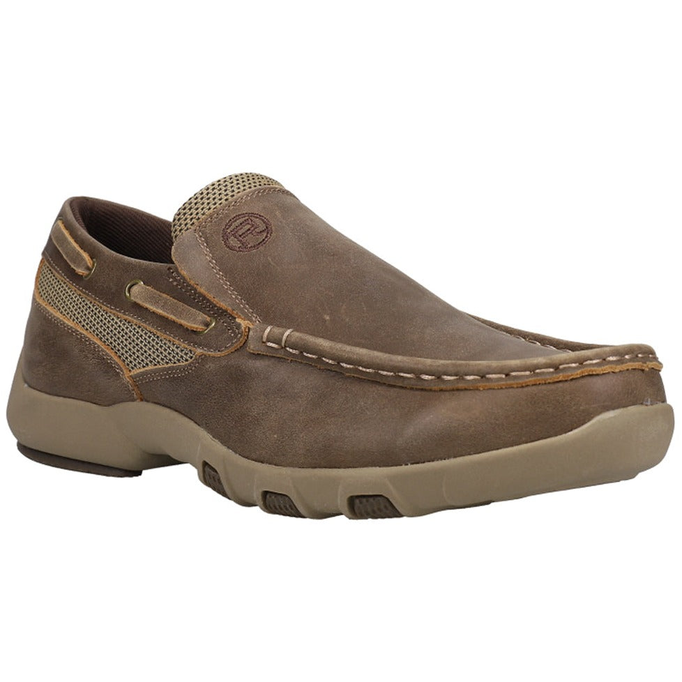 Brown Driving Moc | Roper Mens
