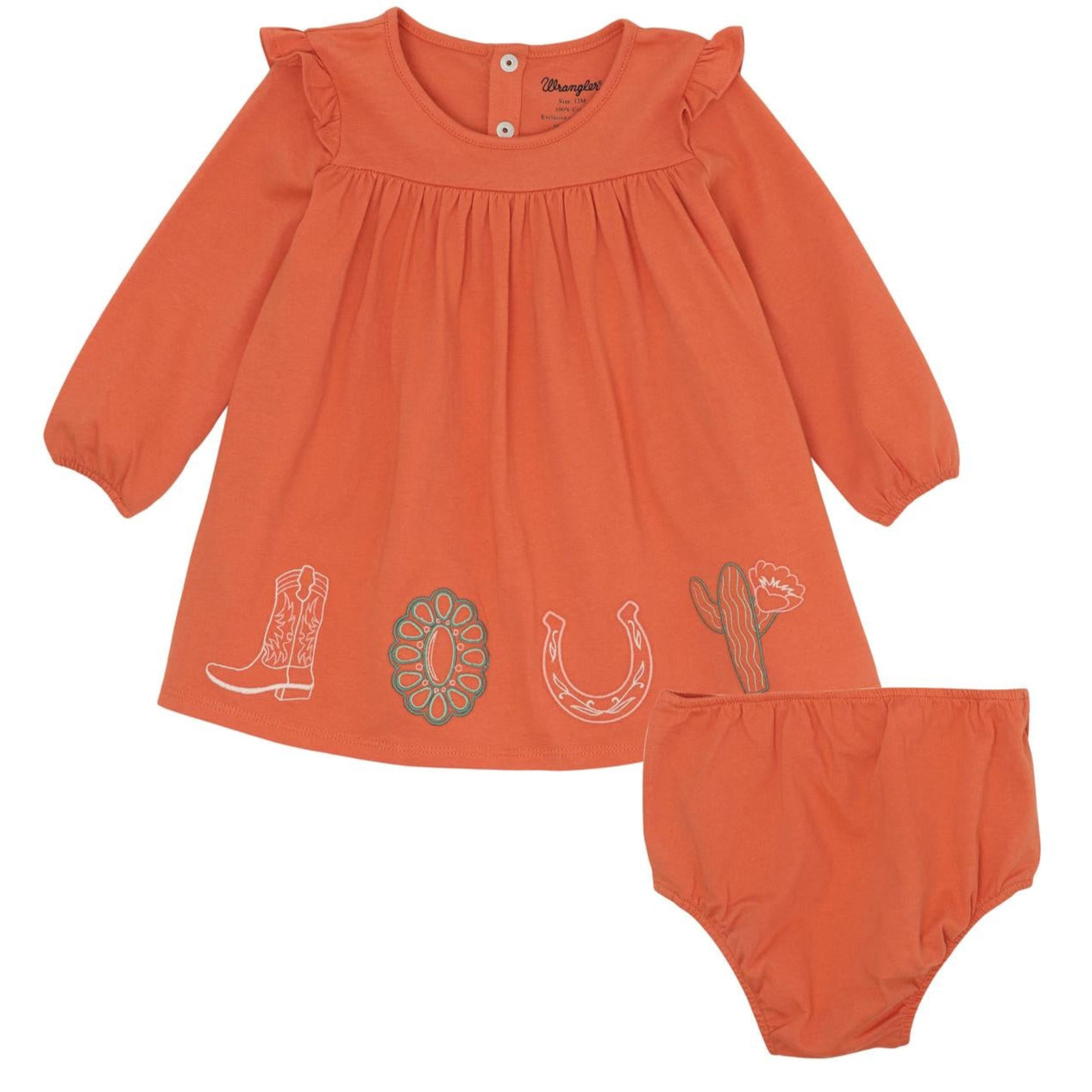 Icon Coral Dress | Wrangler Infant