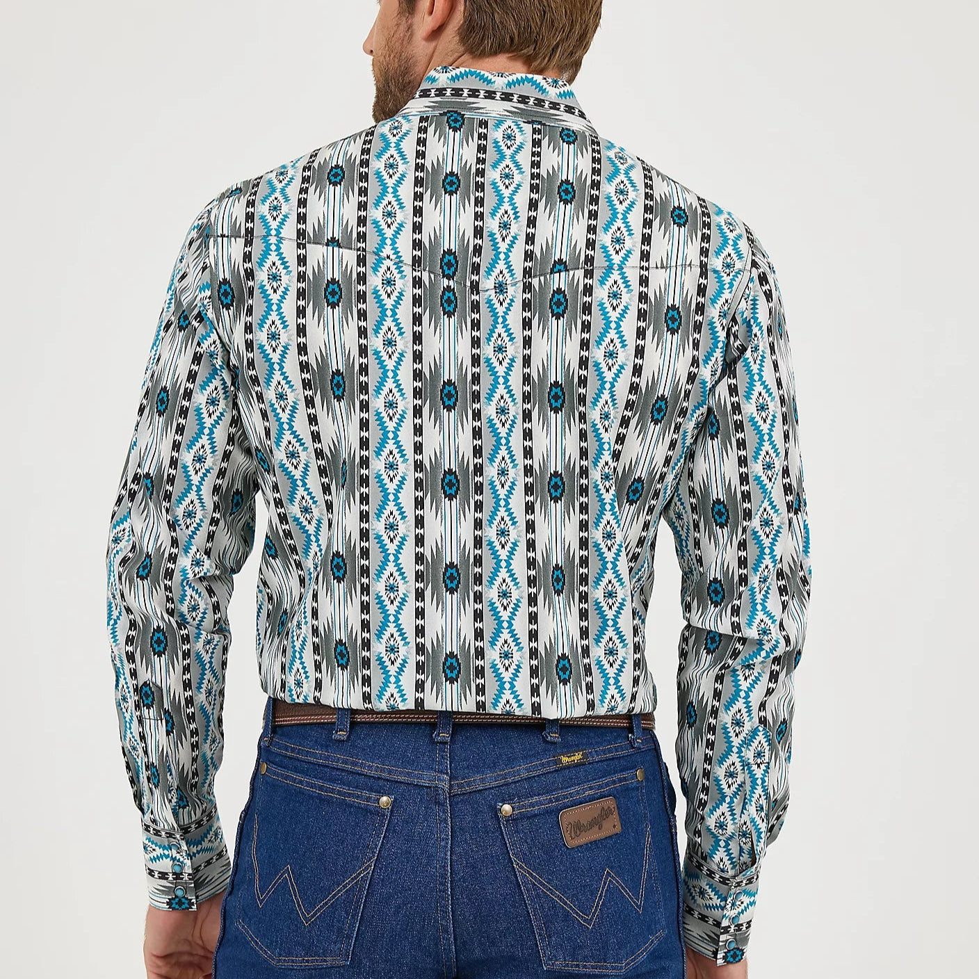 Blue/Grey Checotah | Wrangler Mens