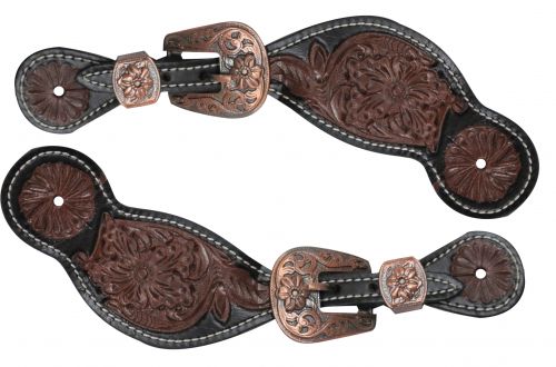 Ladies Floral Spur Straps