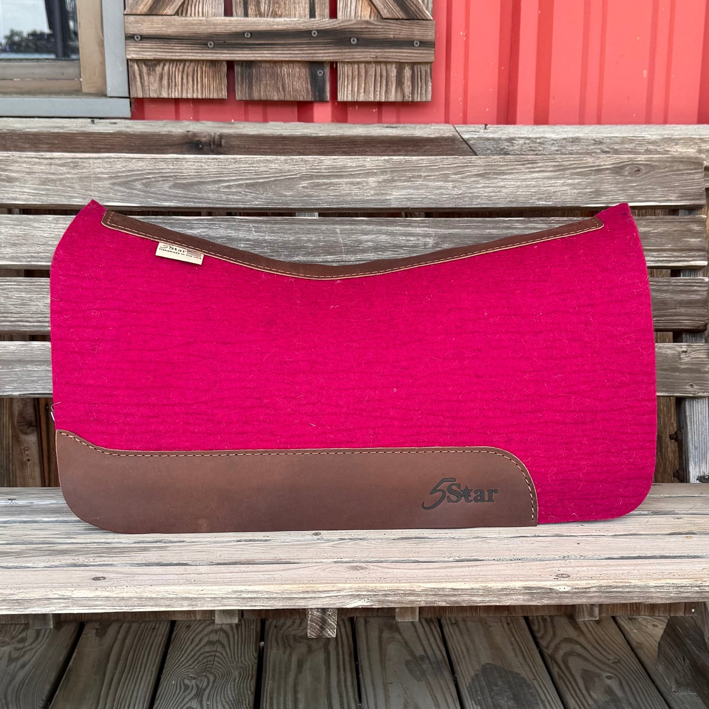 3/4" Raspberry Pony Pad 26 x 26
