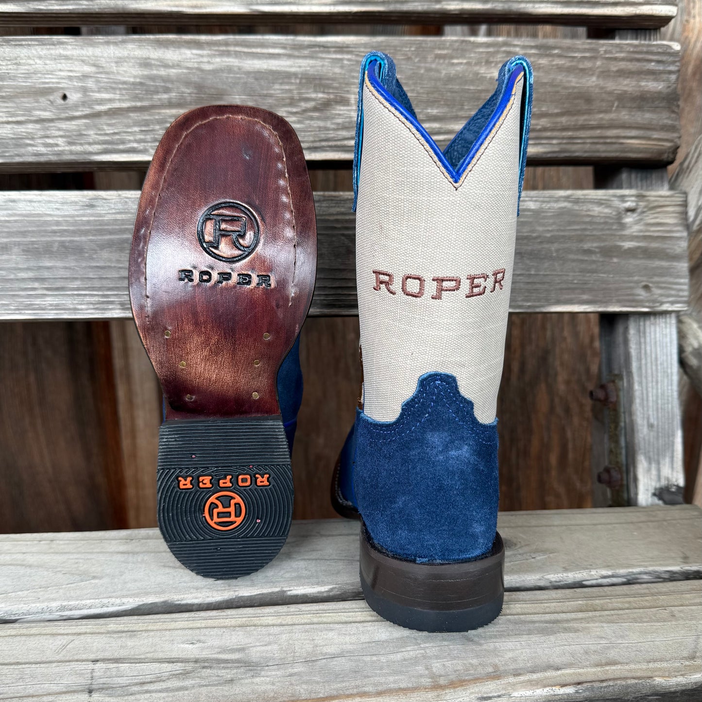 Blue Suede Bull Rider | Roper Kids