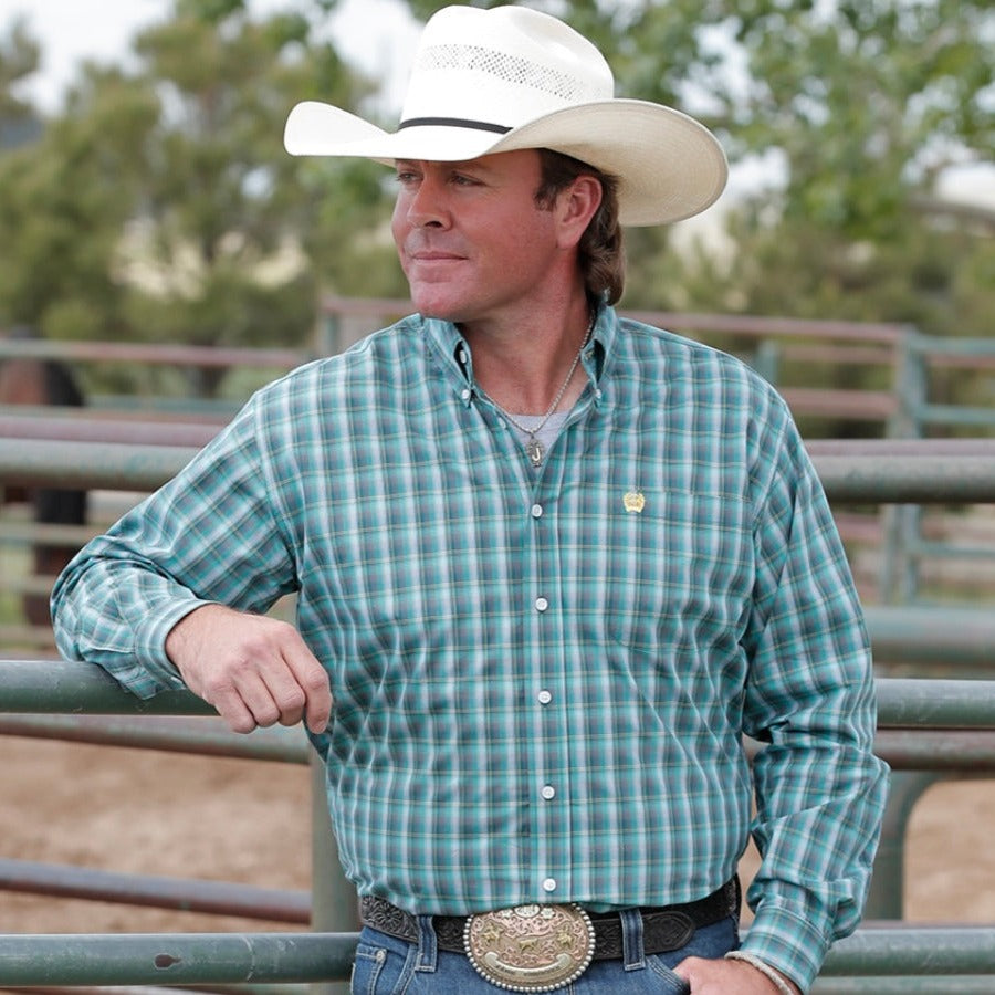 Green Plaid | Cinch mens Summerdale Western Store Green Plaid | Cinch mens Summerdale Western Store