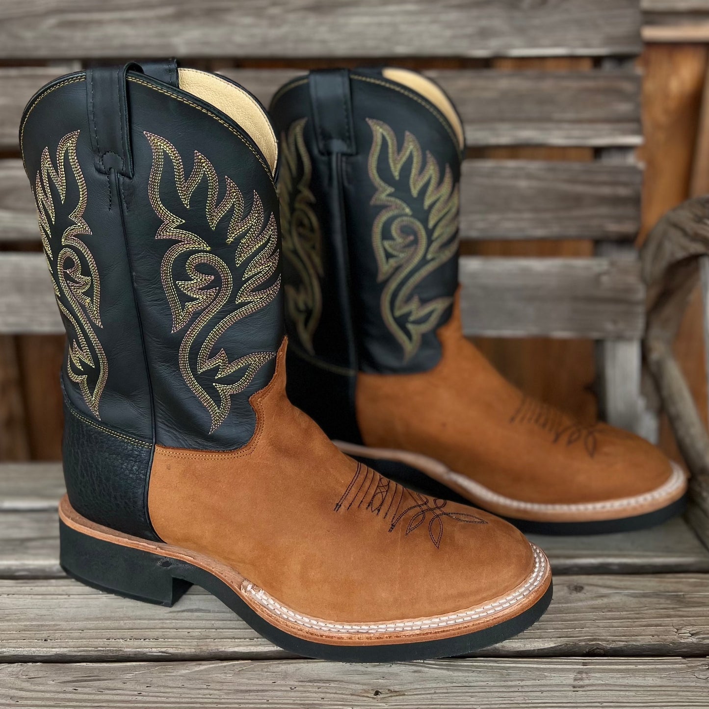 Round Toe Roper | Justin Mens