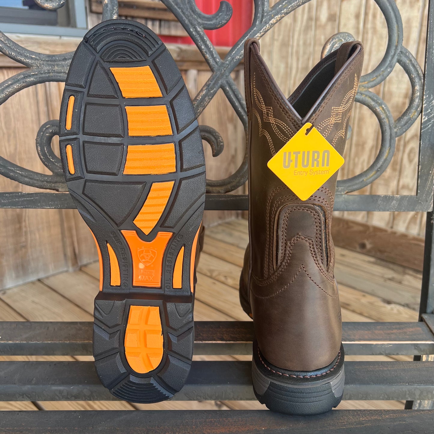 Brown Workhog Composite Toe