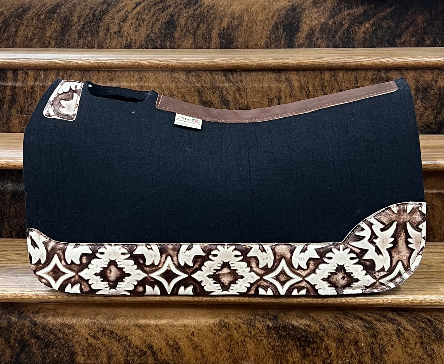 7/8" Black Ivory Chocolate 30x28