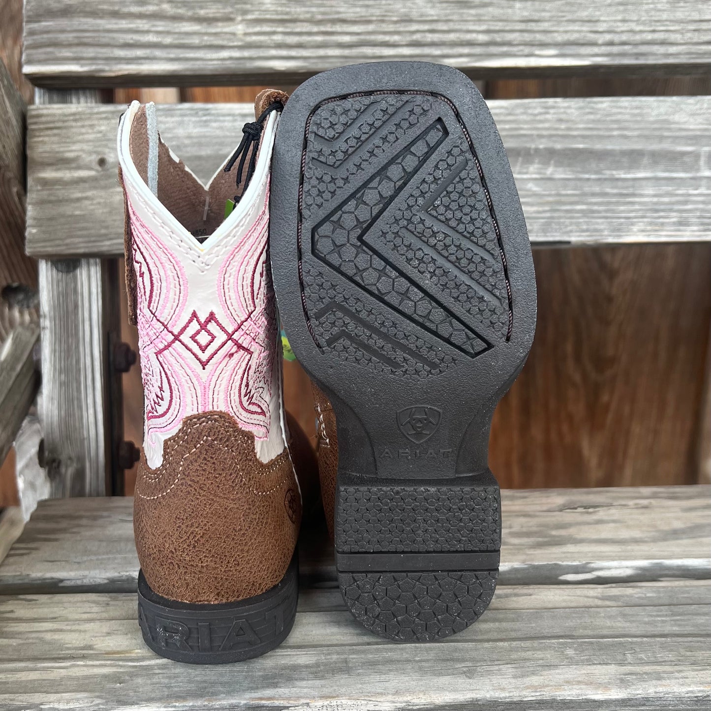 Pink Double Kicker | Ariat Toddler