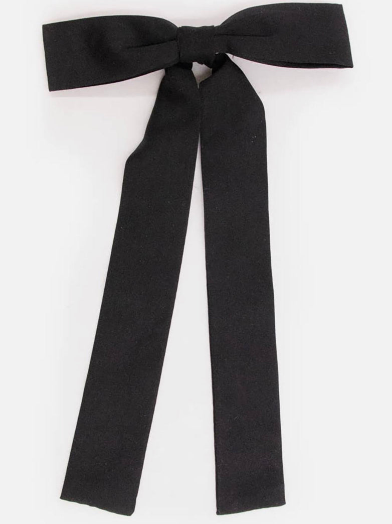 Black Colonel Tie Clip