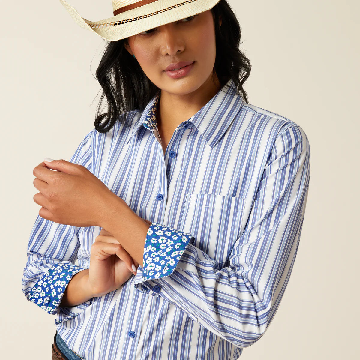 Cobalt Stripe Kirby | Ariat Womens