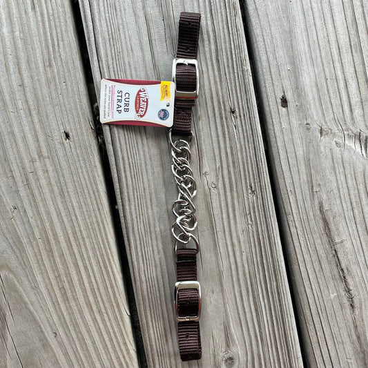 Brown Nylon Curb Chain | Weaver