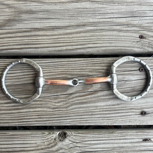 5" Smooth Mouth Ring Snaffle