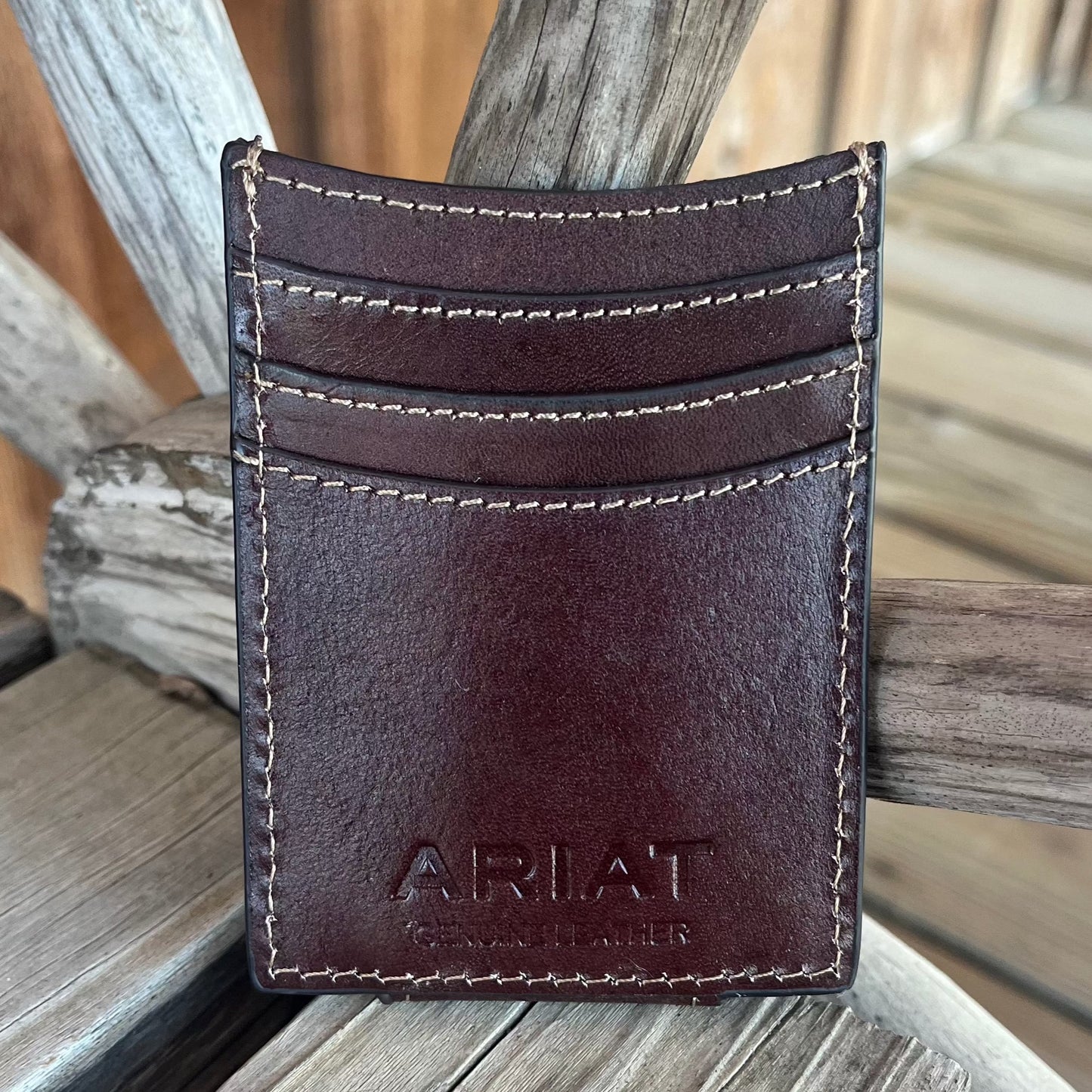 Brown Floral money Clip | Ariat