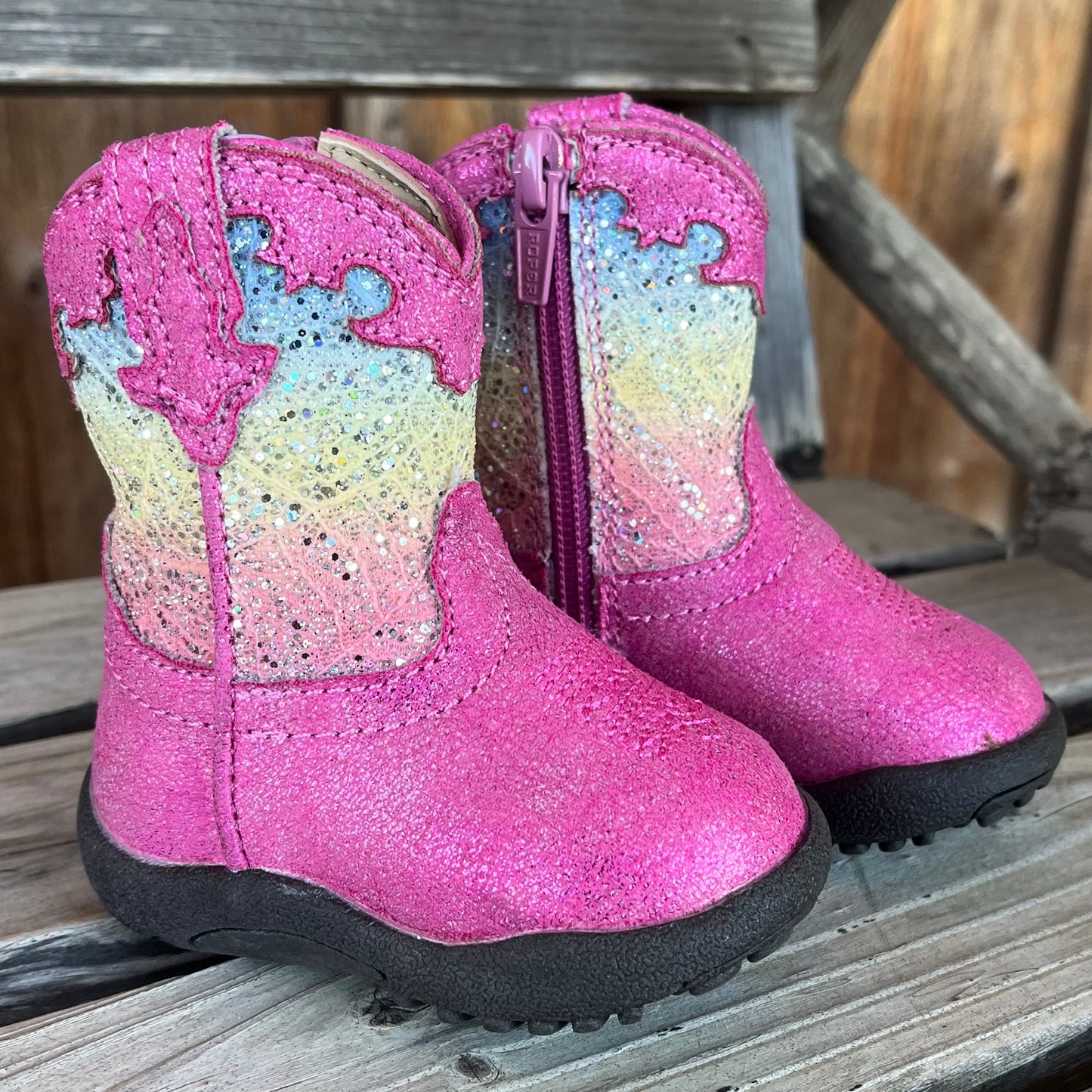 Pink Cowbabies | Roper Infant