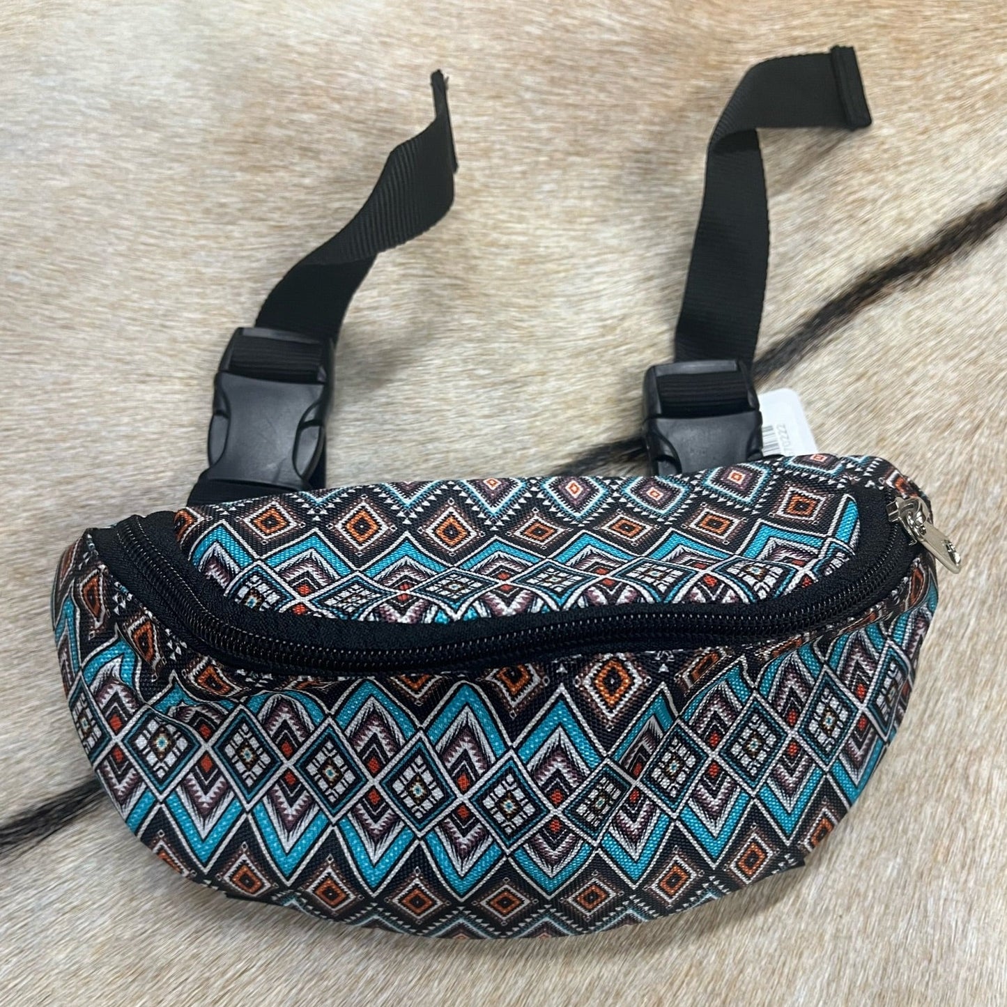 Blue Aztec Saddle Sack