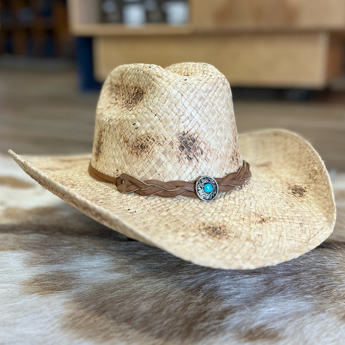 FLATROCK STRAW HAT | STETSON
