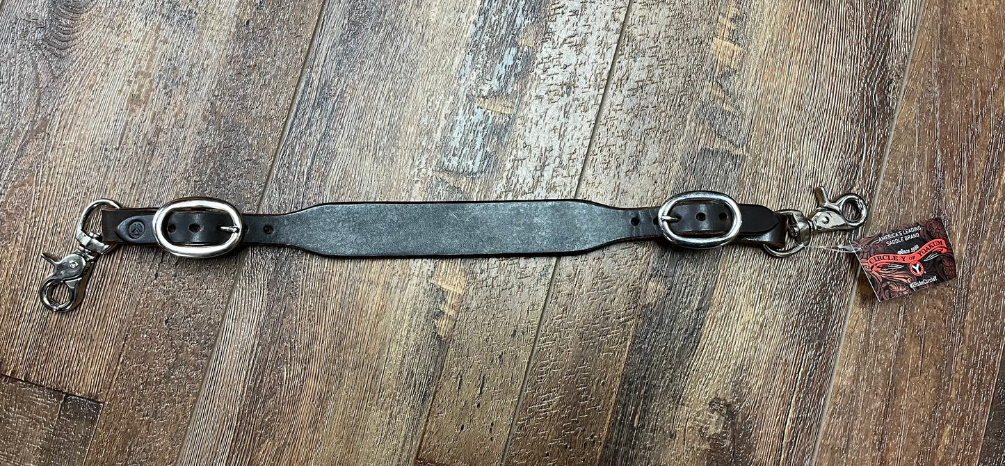 Walnut Leather Wither Strap