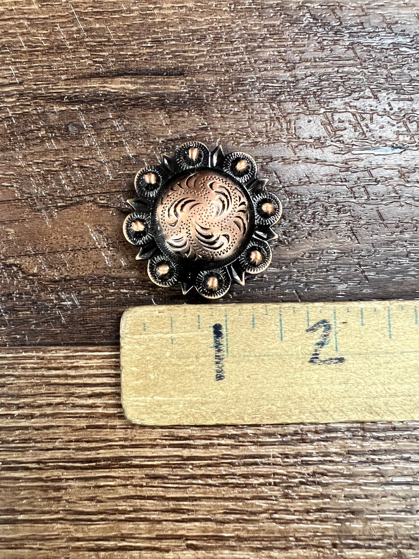 Antique Bronze Concho