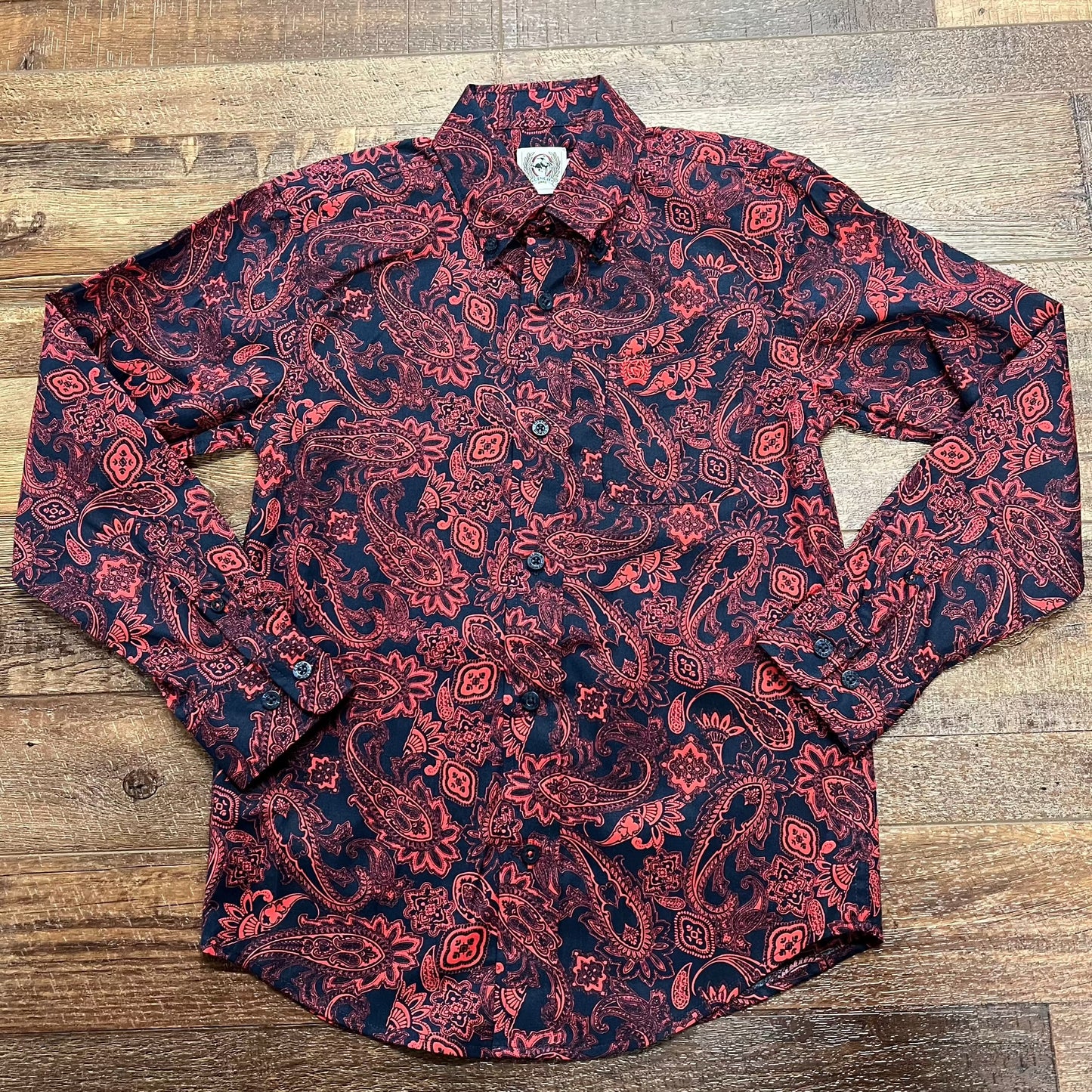 Red Paisley Print | Cinch Boys