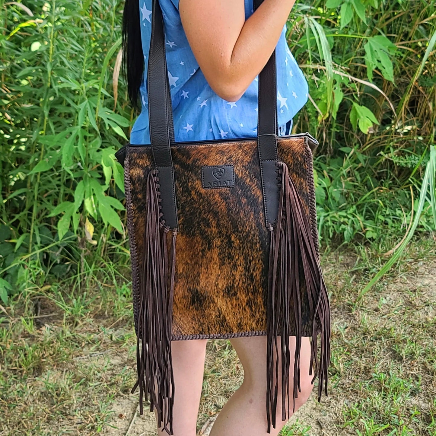 Scarlett Calf Hair Tote | Ariat