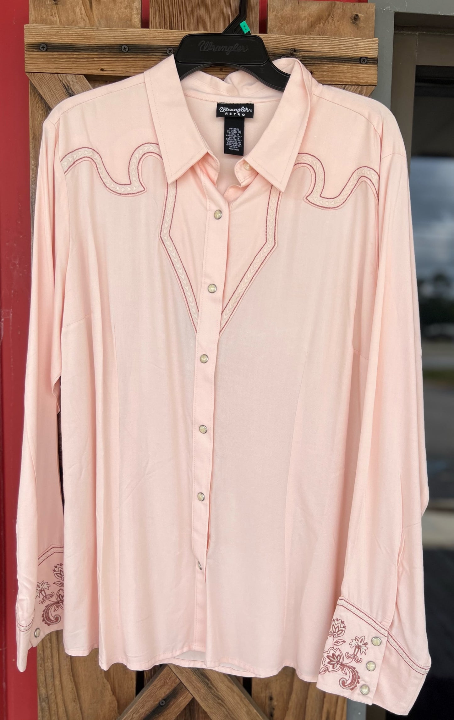 Pink Embroidered | Wrangler