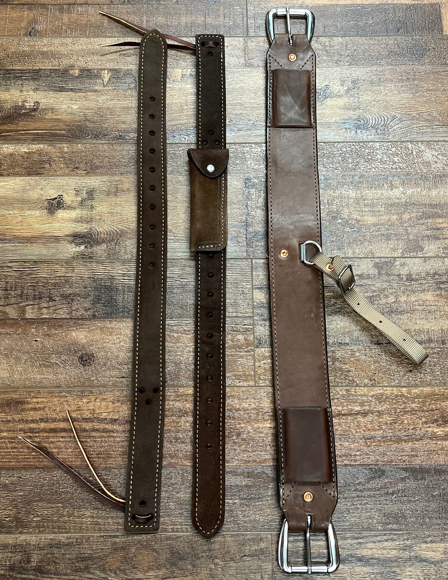 Brown Back Girth Set | Double J