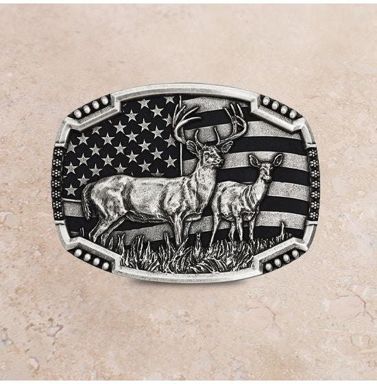 Whitetail Deer Buckle