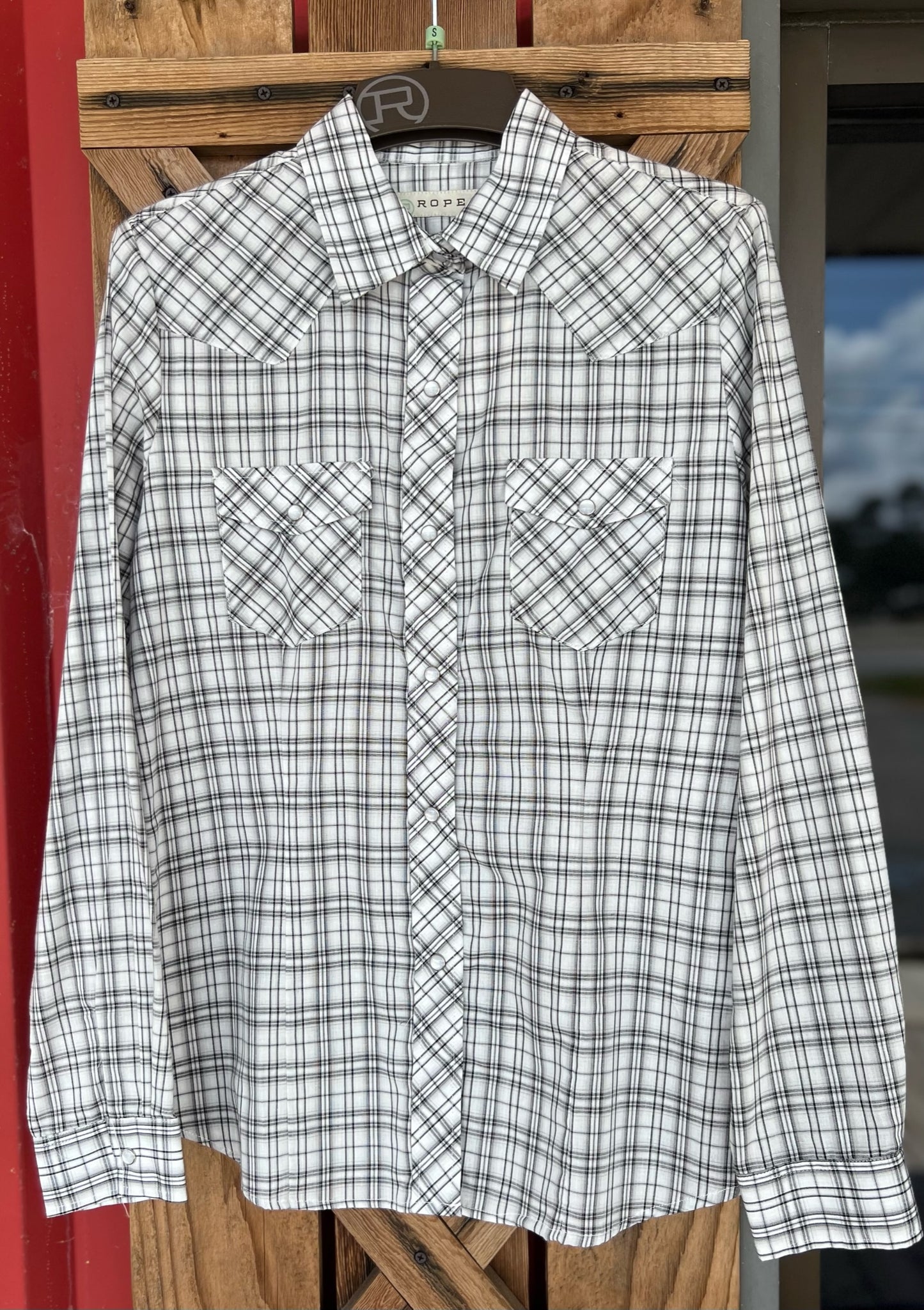 Black Plaid | Roper Womens