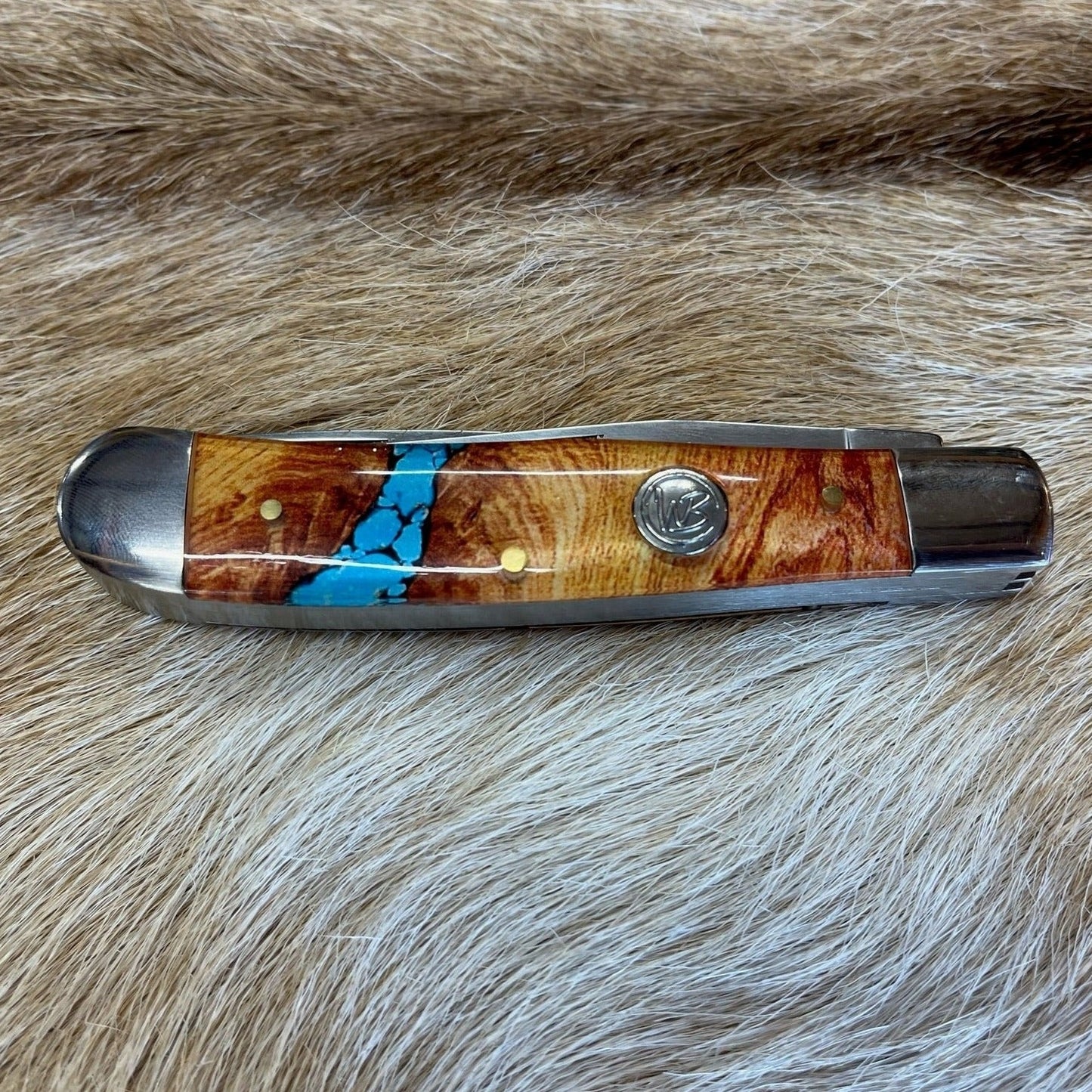 River Marble Trapper Knife