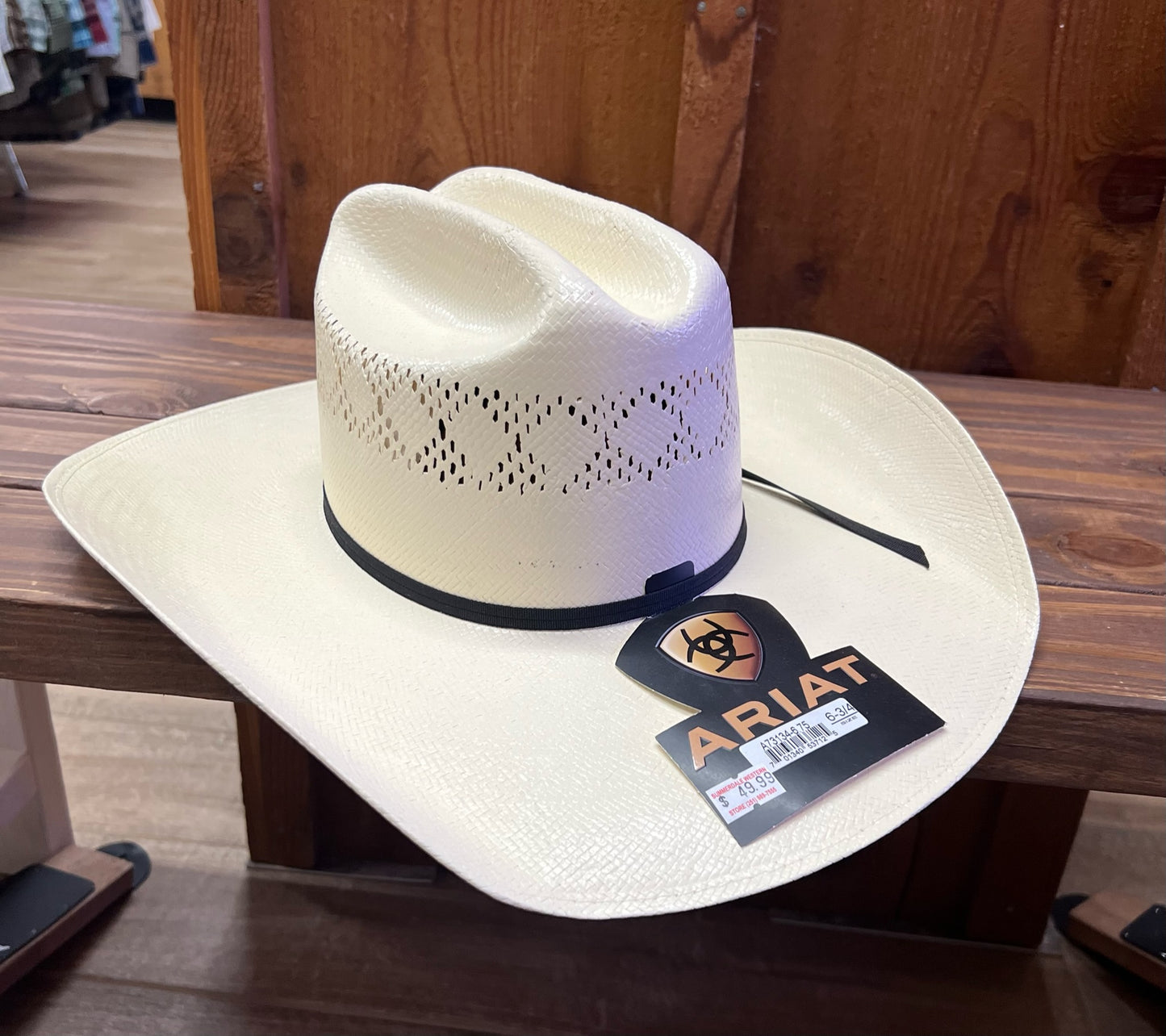 10X Shantung Straw | Ariat