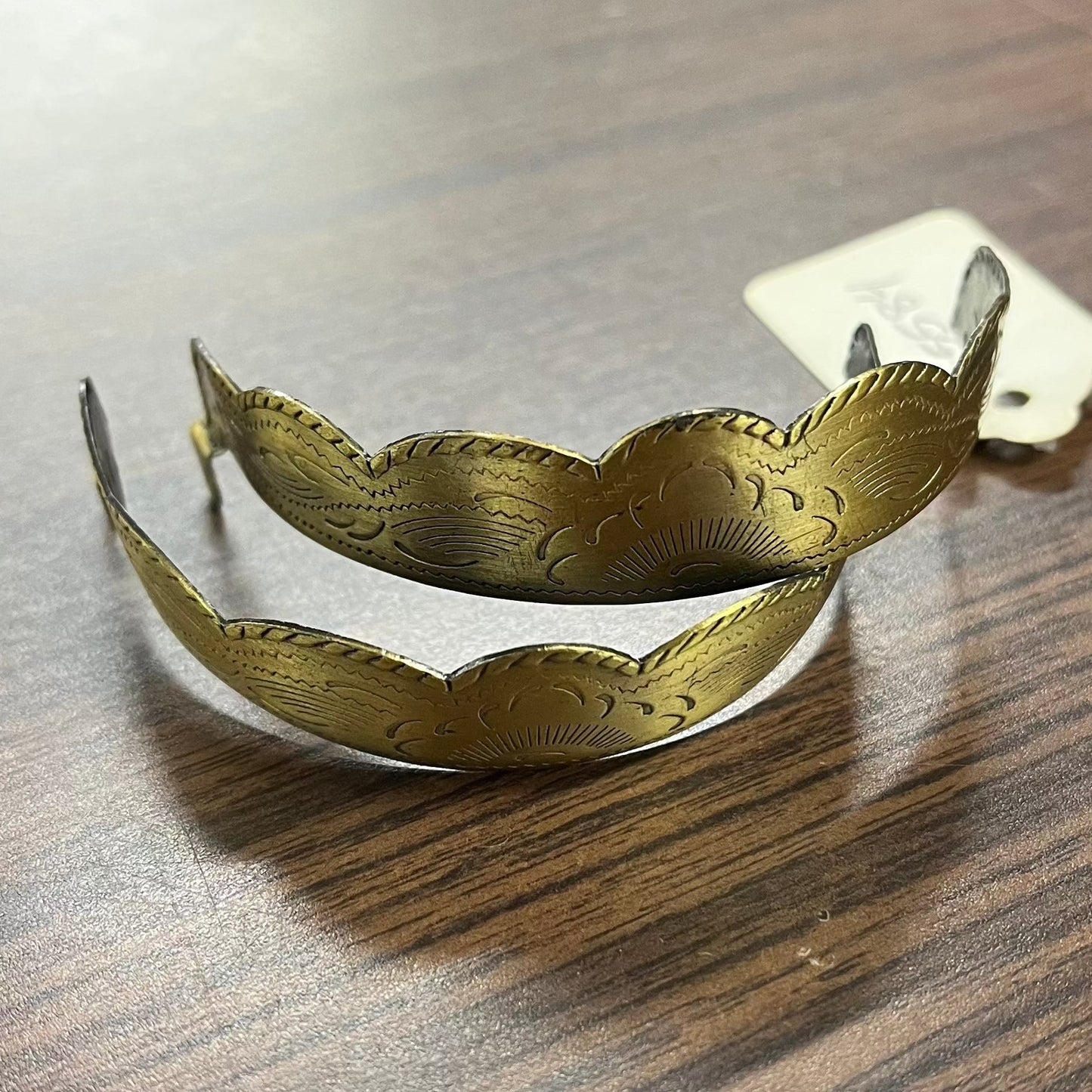 Gold Heel Tip