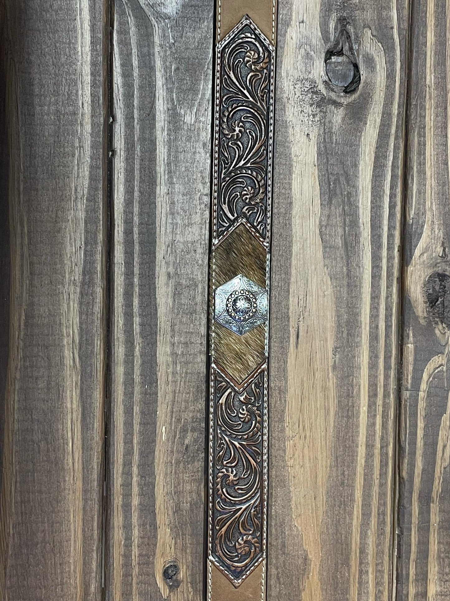 Calf Hair Belt | Nocona Mens