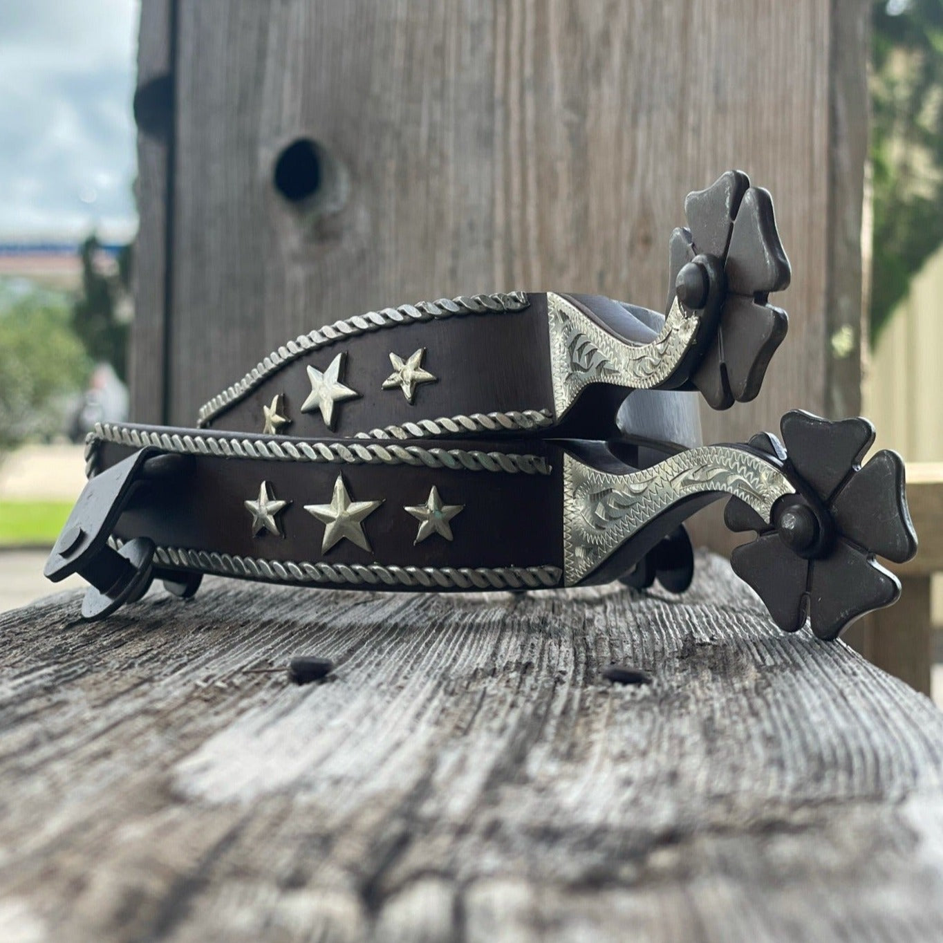 Star Brown Iron Spurs