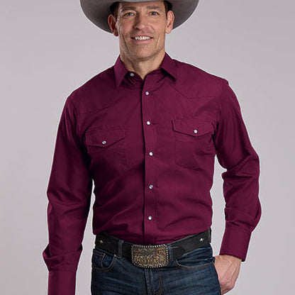 Maroon Classic Solid | Roper Mens