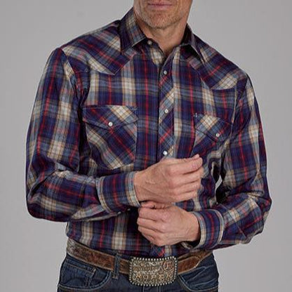 Blue/Red Plaid | Roper Mens