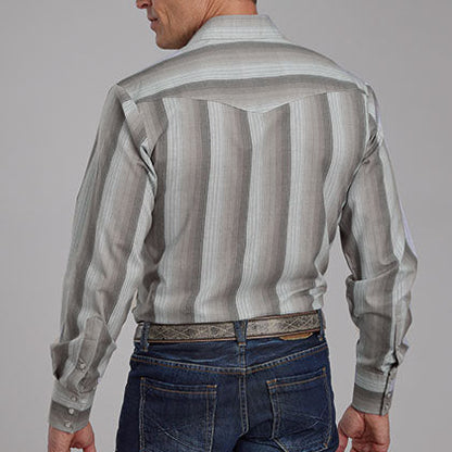 Grey Plaid | Roper Mens