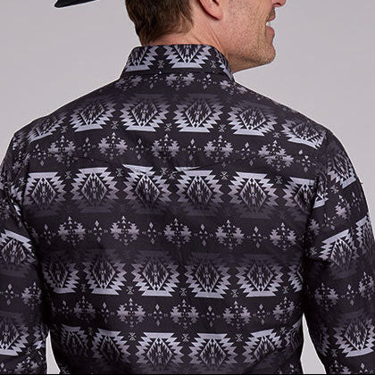 Black Ombre Aztec | Roper Mens