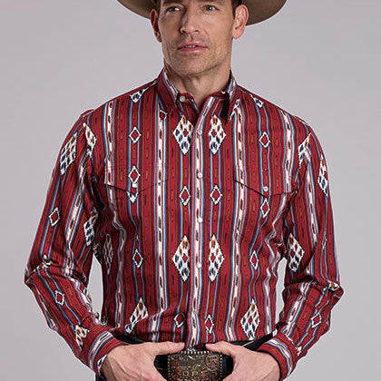 Red Vintage Stripe | Roper Mens