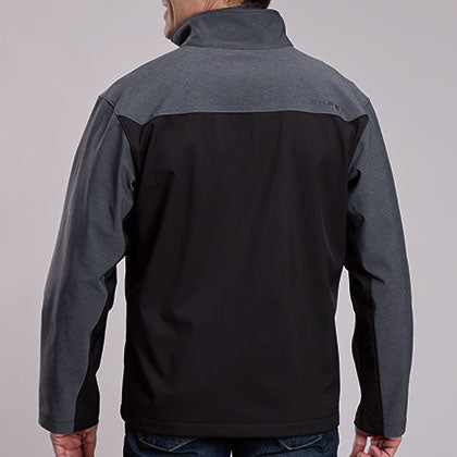 Black Two Toned Jacket | Roper Mens