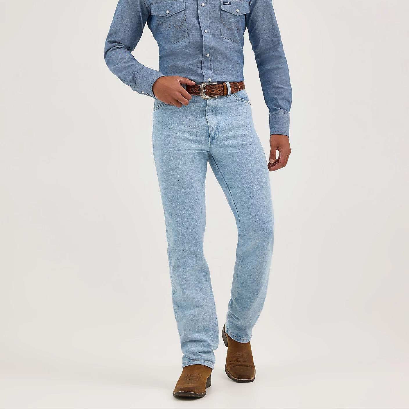 Slim Fit Bleach | Wrangler Mens