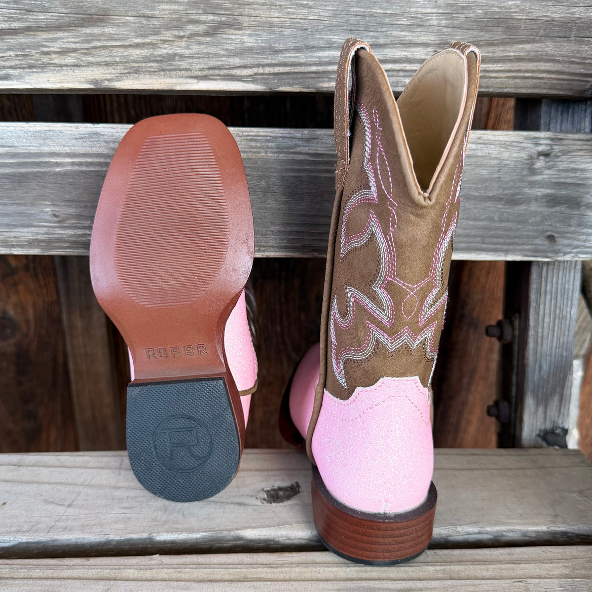 Pink Glitter Gretchen | Roper Girls