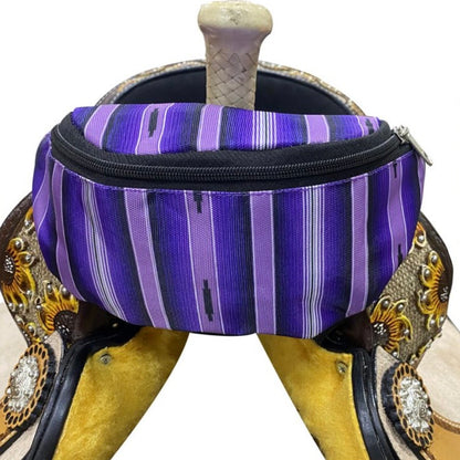 Purple Southwest Saddle Sack