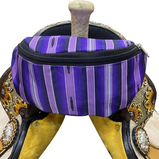 Purple Southwest Saddle Sack