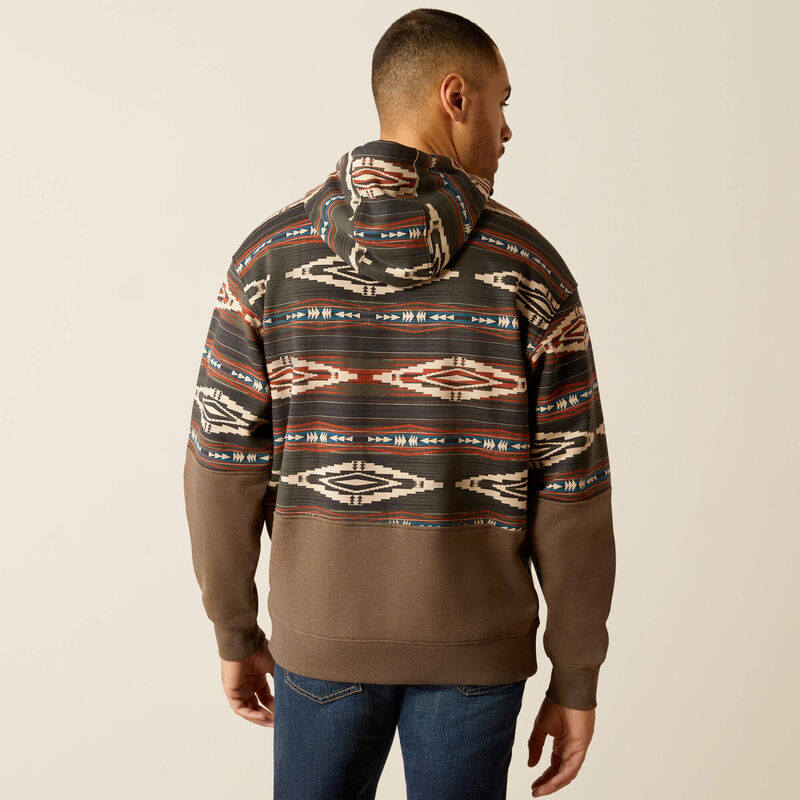 Aztec Hoodie | Ariat Mens