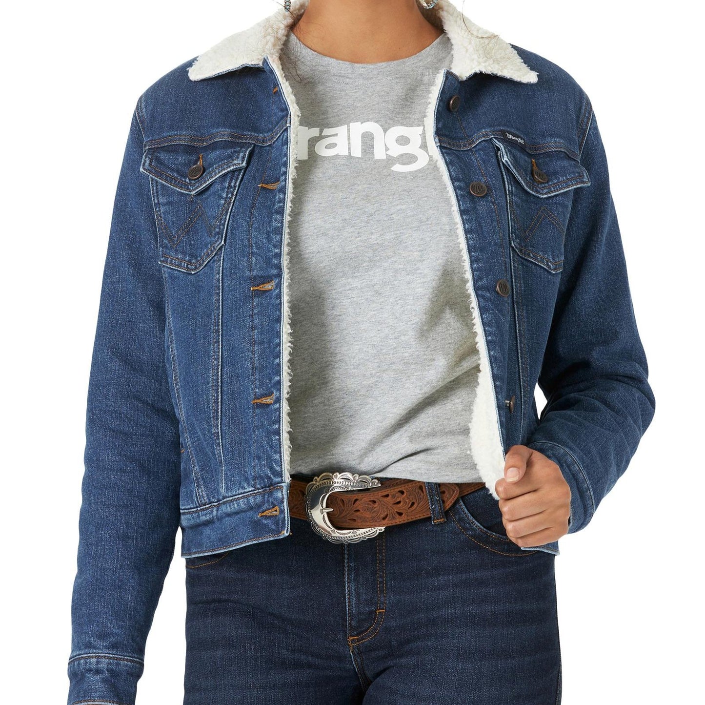 Denim Sherpa | Wrangler Womens