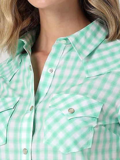 Green Plaid | Wrangler Womens