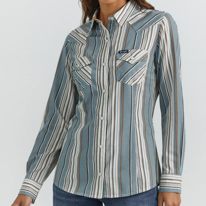 Grey Vintage Stripe | Wrangler Womens