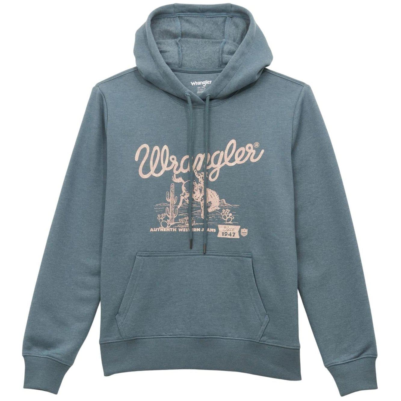 Blue Logo Hoodie | Wrangler Womens