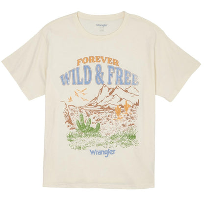 Wild & Free Tee | Wrangler Womens