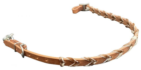 Cowhide Laced Wither Strap